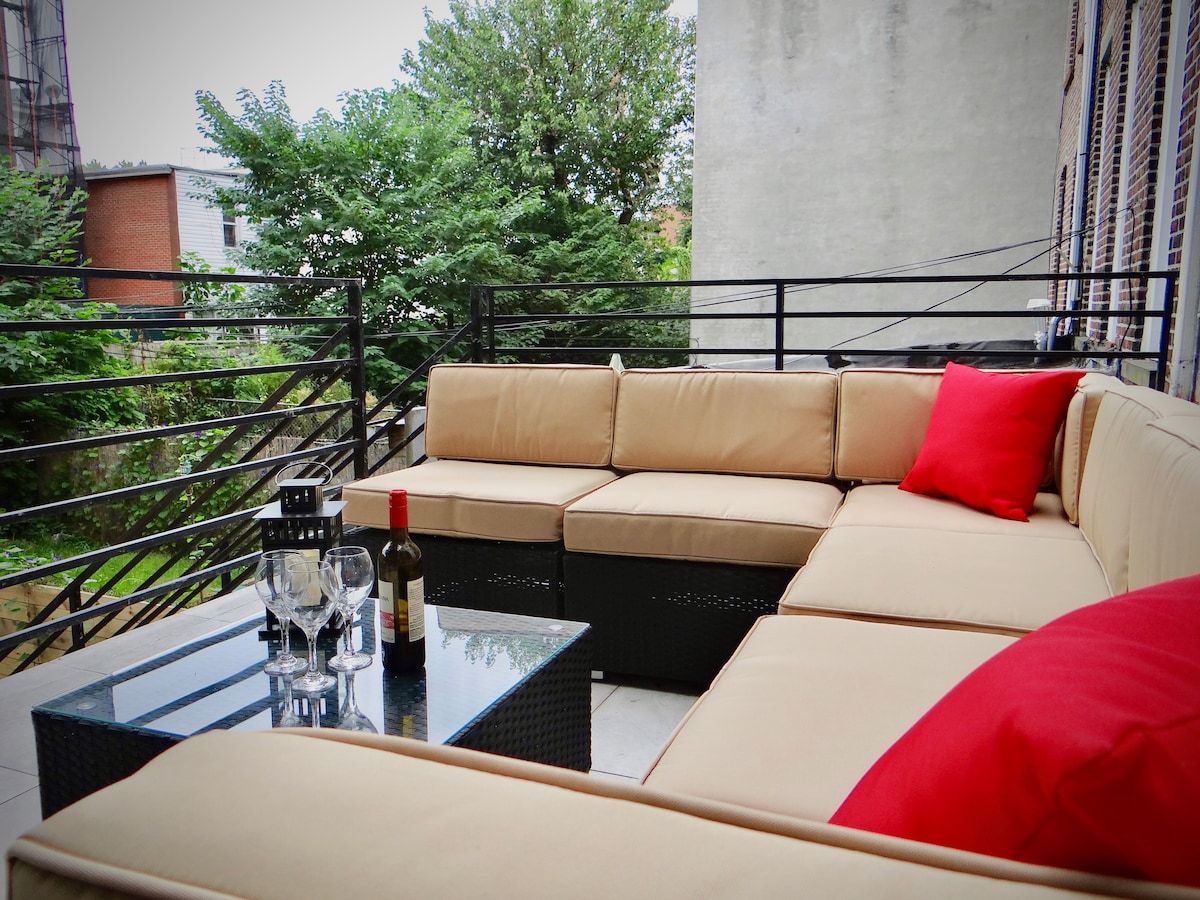 Sterling Court | Bed-Stuy | Duplex with Private Terrace photo 3