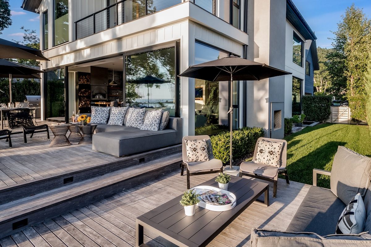 Pine Neck Villa | Sag Harbor | Waterfront Home with Pool & Dock photo 27