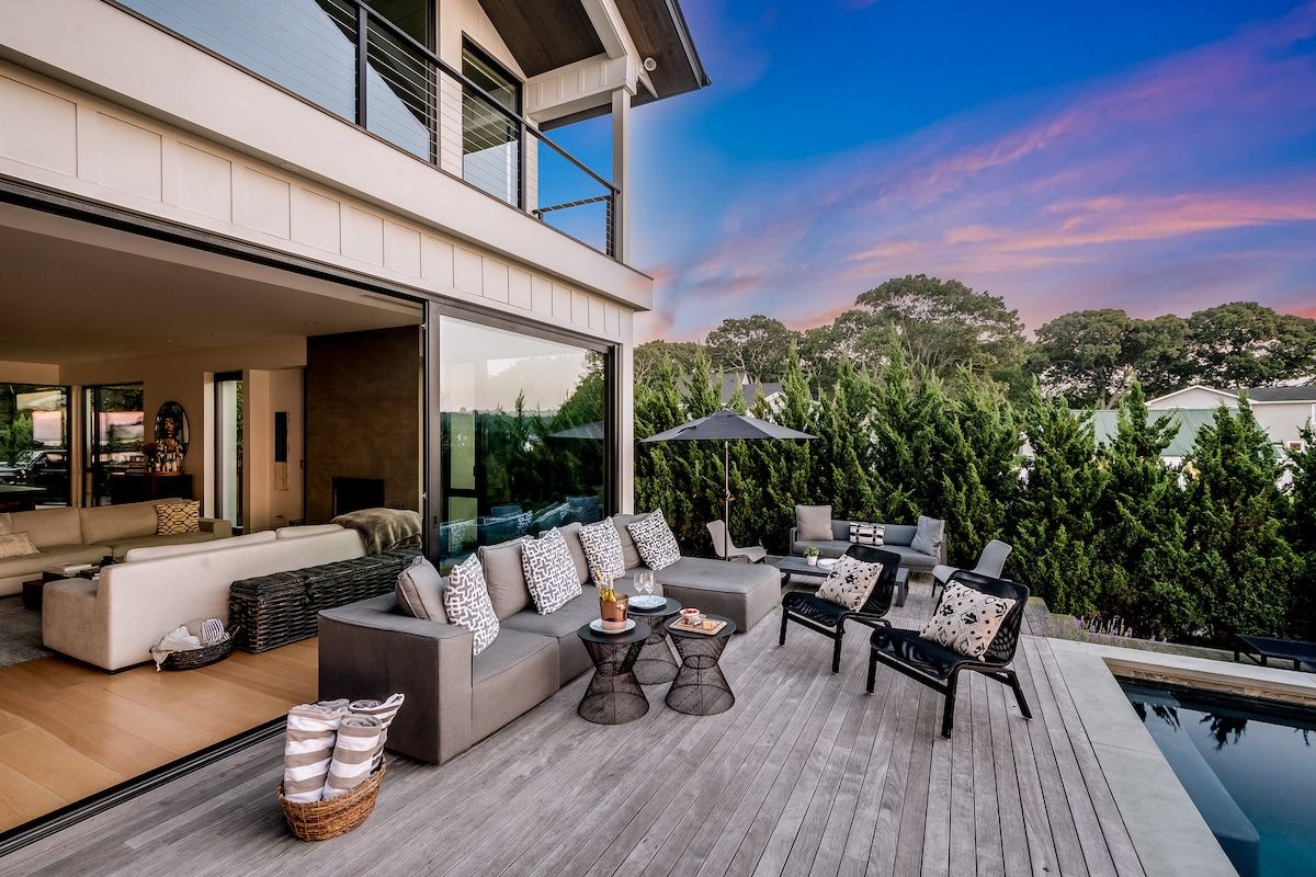 Pine Neck Villa | Sag Harbor | Waterfront Home with Pool & Dock photo 2