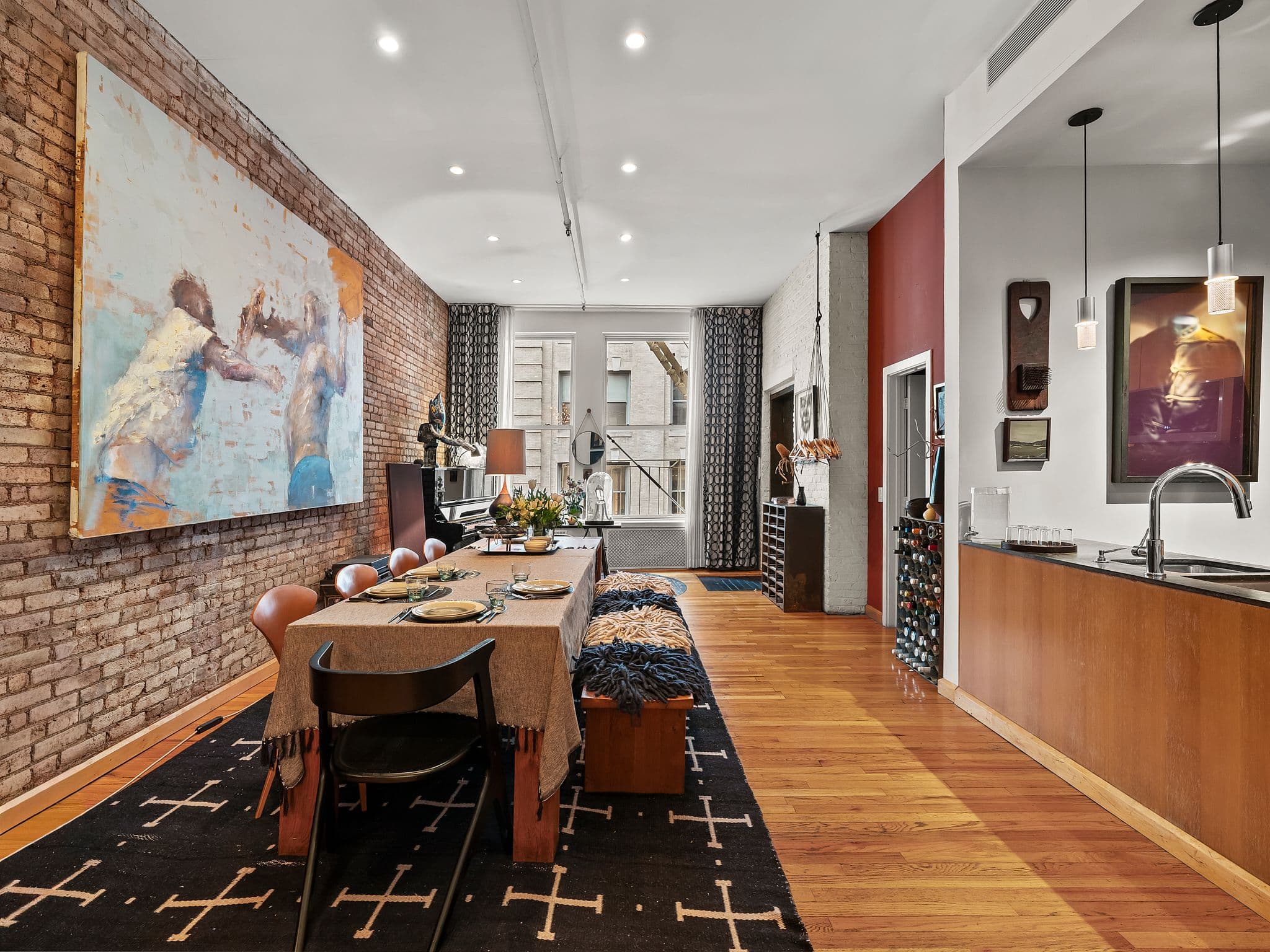 The Crosby Loft | SoHo | Historic Duplex Loft with Sauna main photo