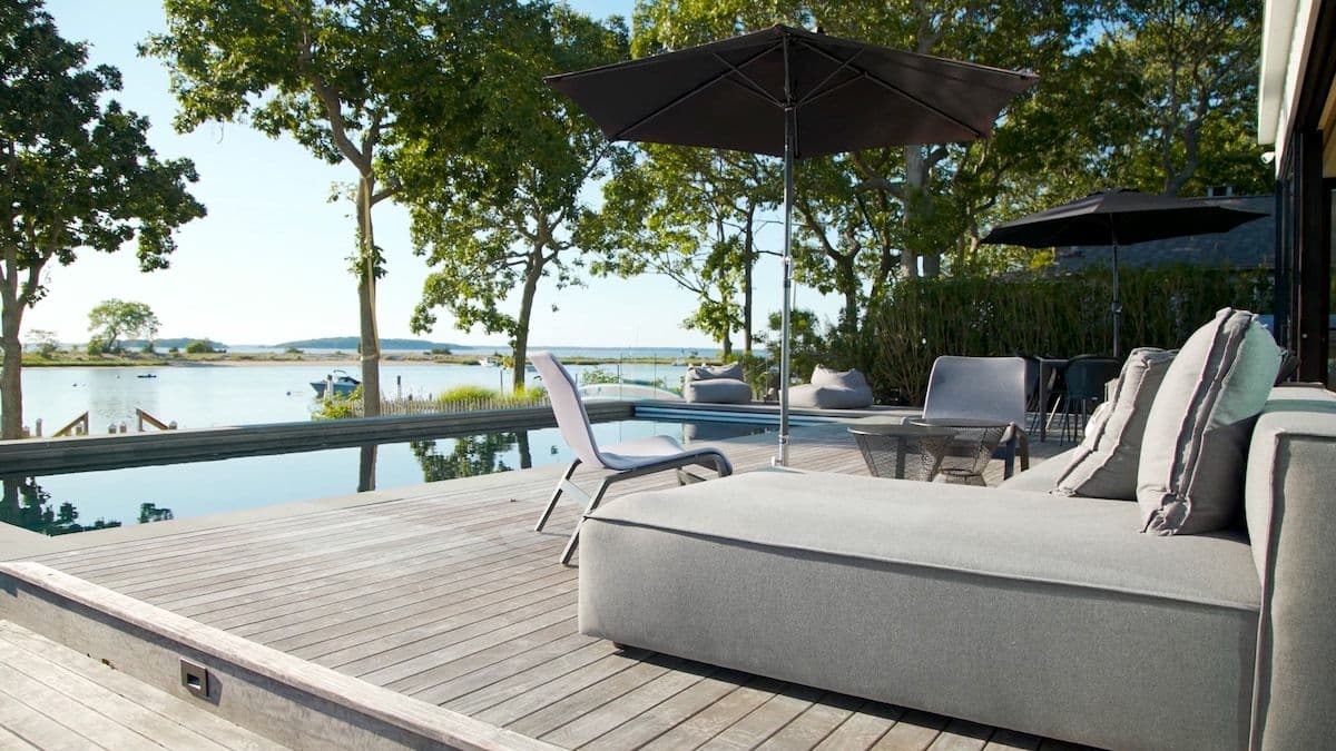 Pine Neck Villa | Sag Harbor | Waterfront Home with Pool & Dock photo 26