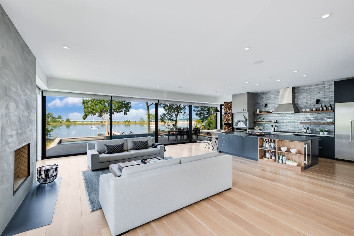 Pine Neck Villa | Sag Harbor | Waterfront Home with Pool & Dock photo 6