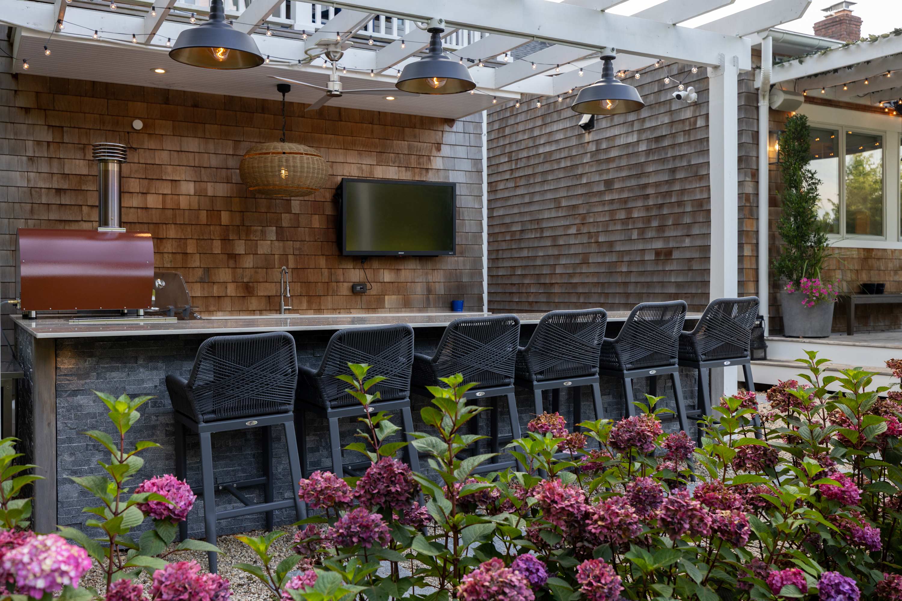 Seven Ponds Villa | Water Mill | Home w/ Heated Pool, Gym & Outdoor Spaces photo 15