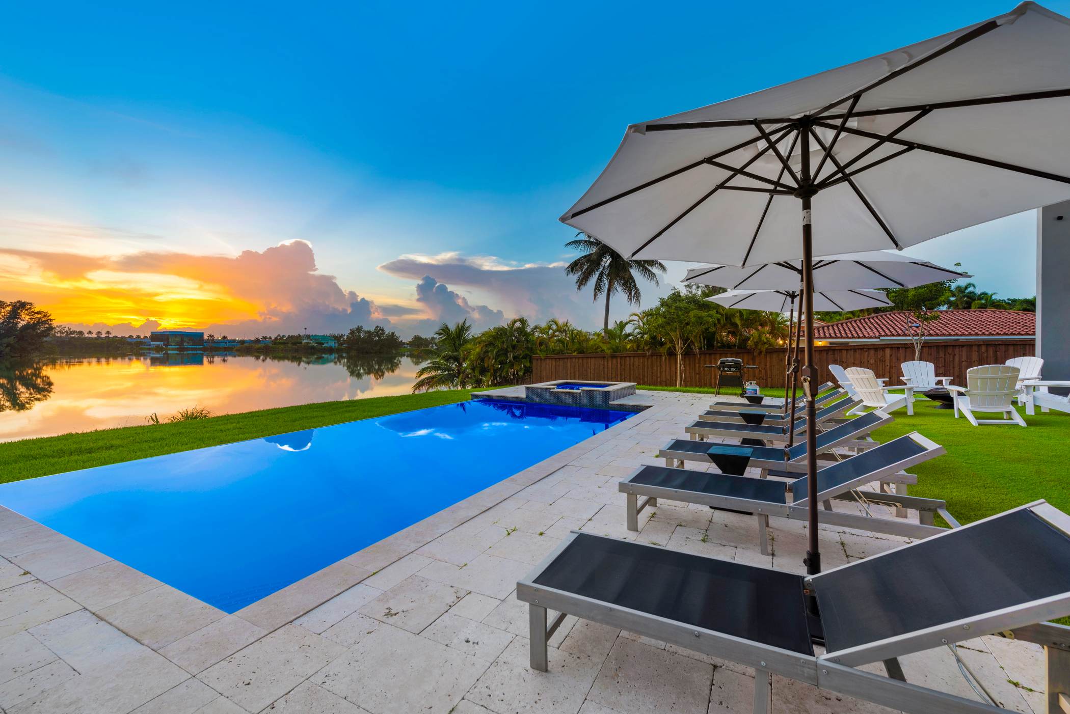 Villa Lago | Miami | Exclusive Lakeview Home with Pool photo 48