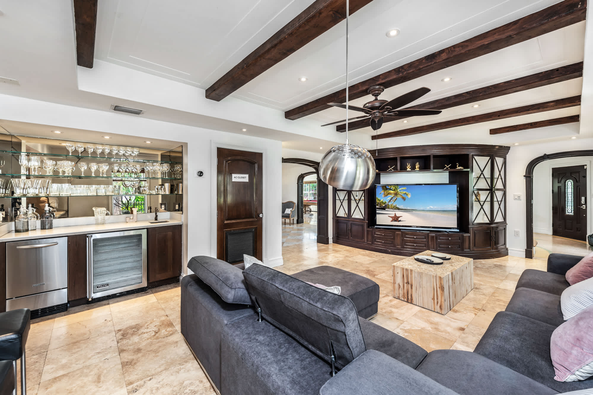 Villa Justina | Miami | Waterfront w/ Pool, Hot Tub & Movie Theater photo 5