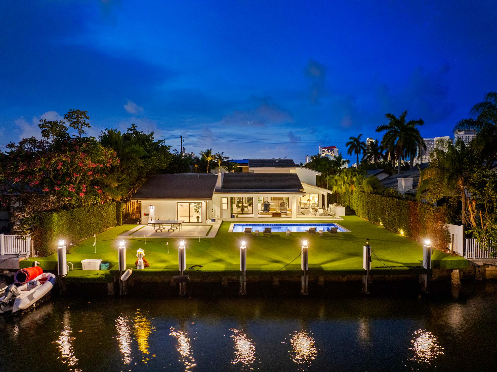 Villa Dorada | Hallandale Beach | Luxe Waterfront Villa with Private Pool photo 3