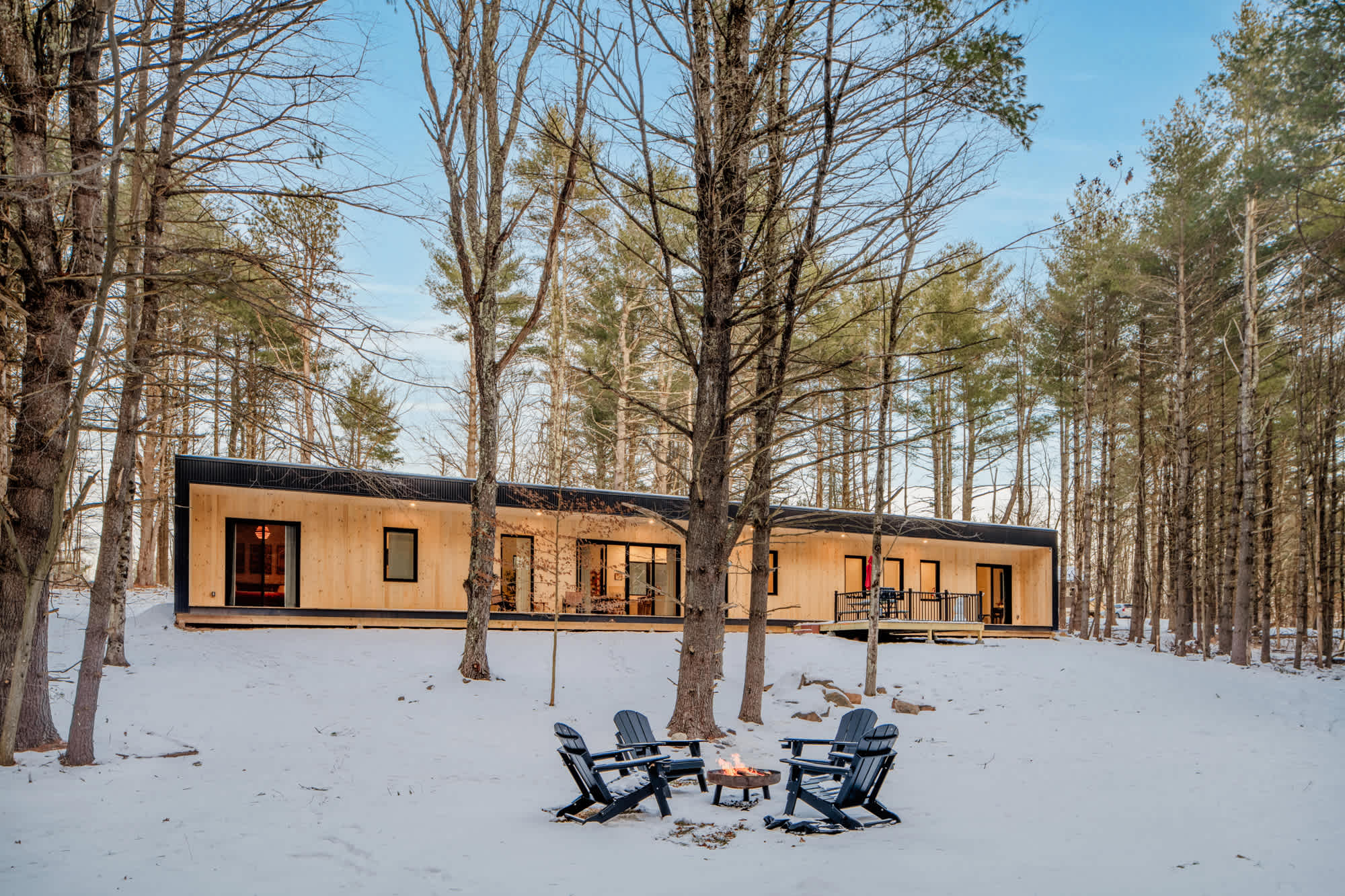 Woodland Oasis | Round Top | Designer Home w/ Fire Pit & Forest Views photo 5