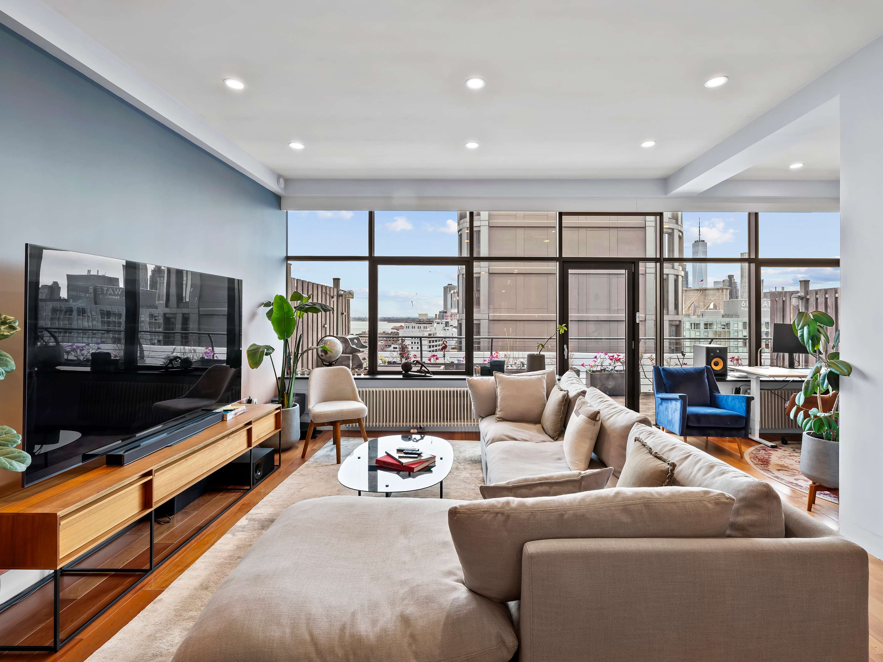 Skyline Terrace | Dumbo | Penthouse w/ Private Terrace & City Views main photo