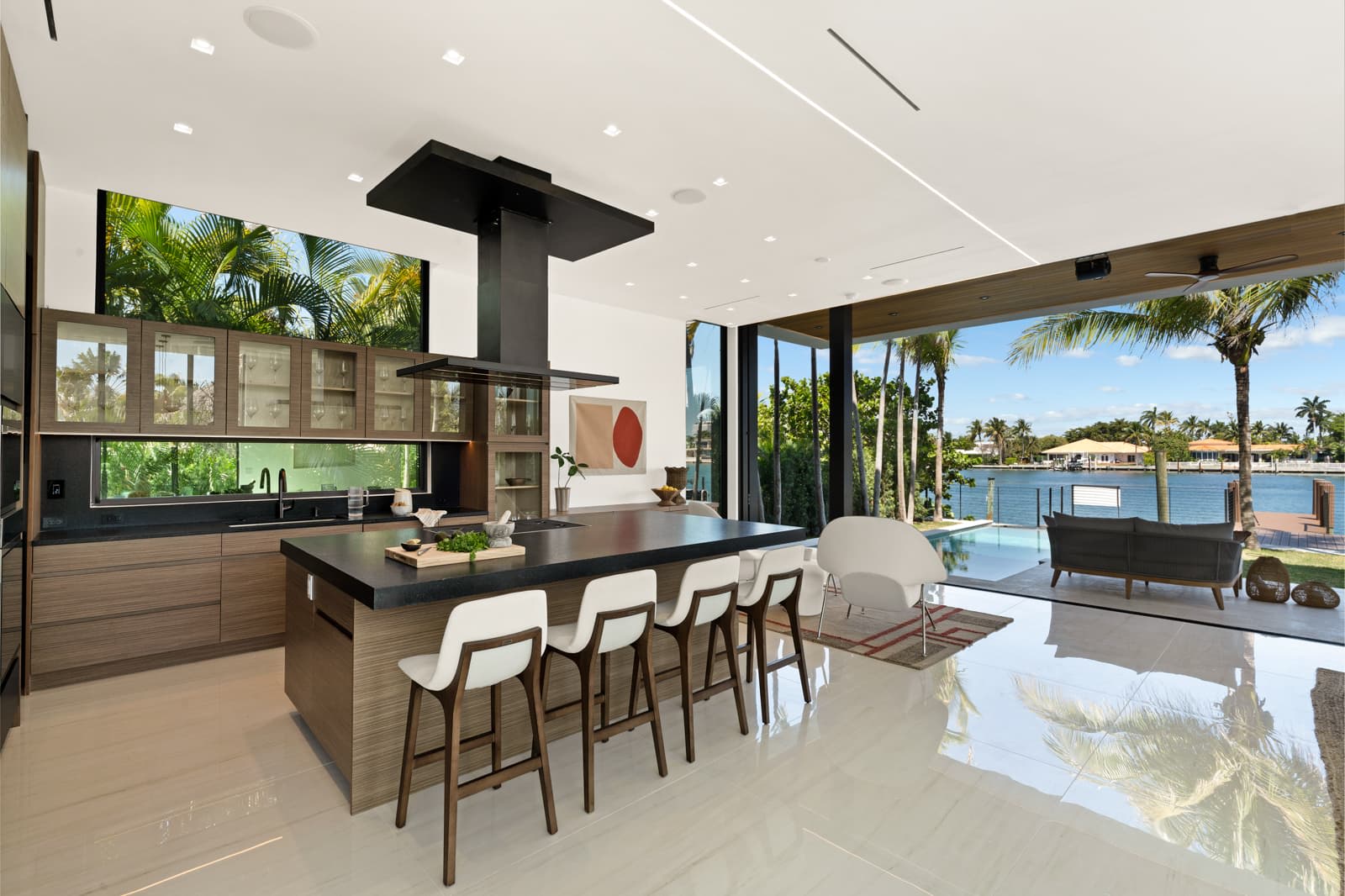 Villa Luma | Biscayne Point | Luxe Waterfront Home w/ Pool and Spa photo 4