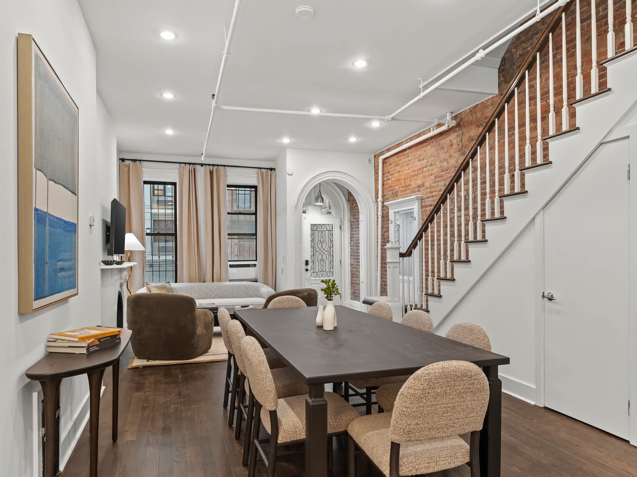 The Langston | Harlem | Luxe Triplex with Garden and Patio photo 5