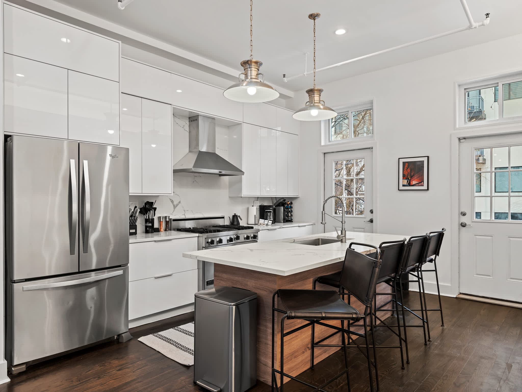 The Langston | Harlem | Luxe Triplex with Garden and Patio photo 3
