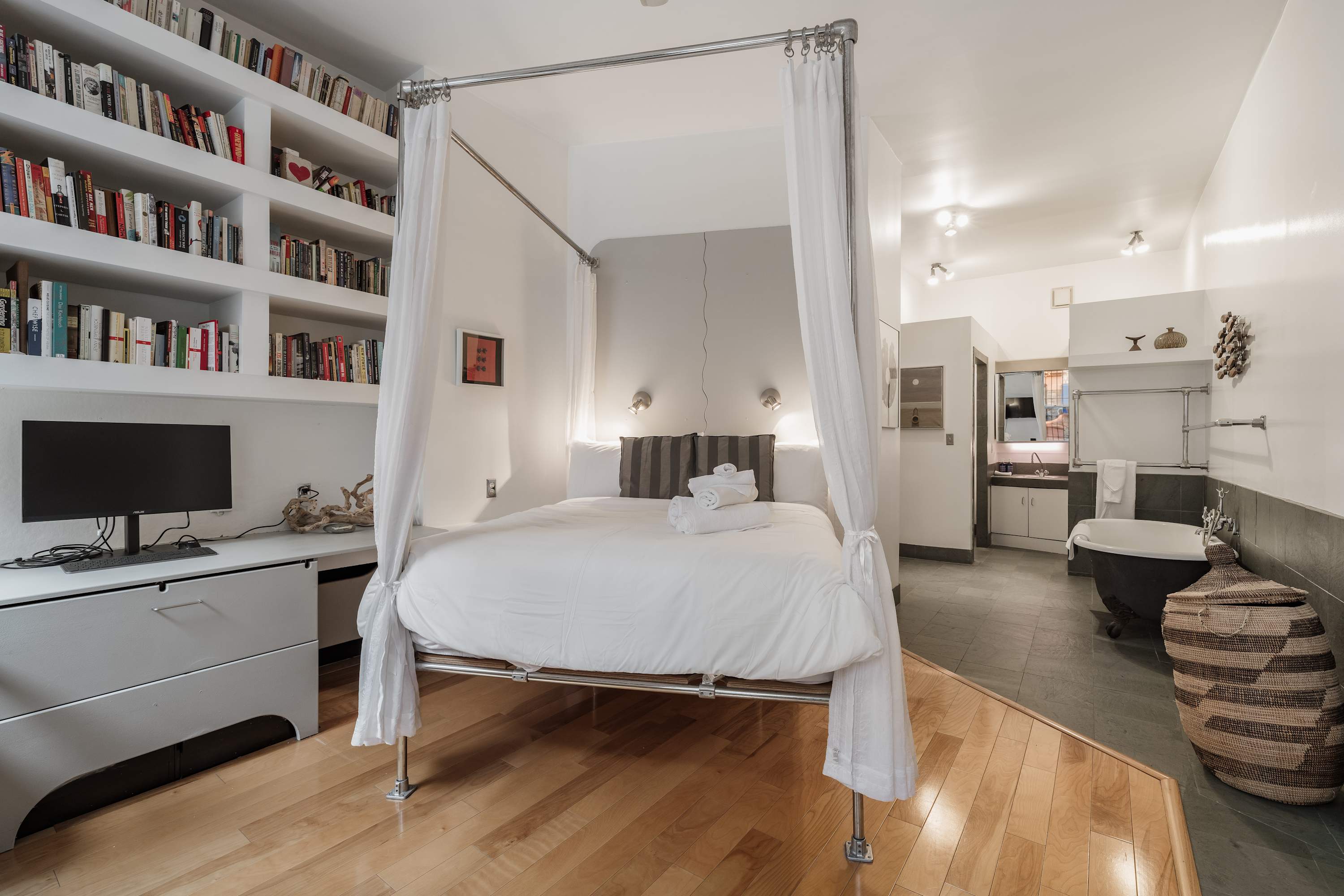 Winfield House | Hell's Kitchen | Brownstone Duplex with Garden photo 12