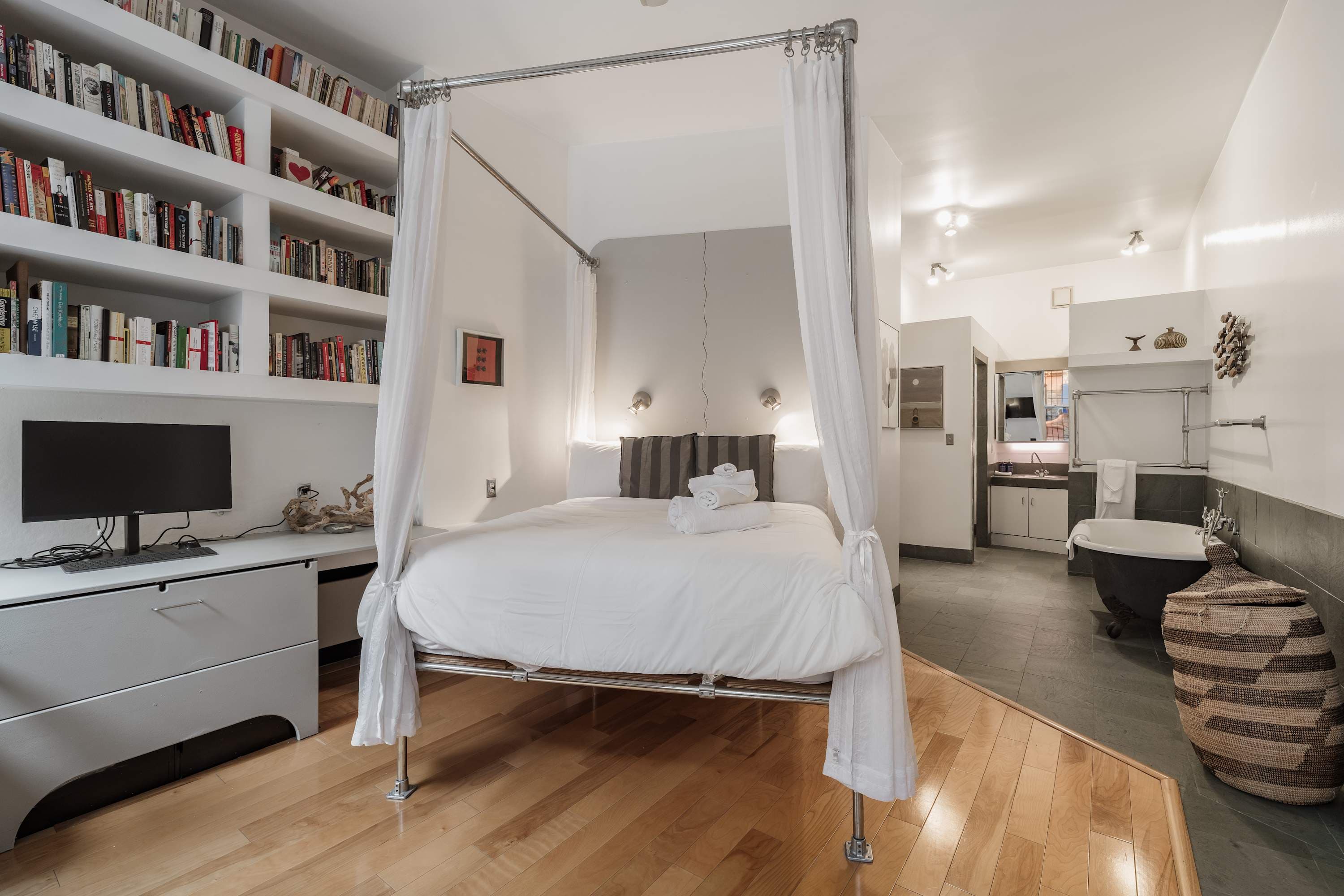 Winfield House | Hell's Kitchen | Brownstone Duplex with Garden photo 12