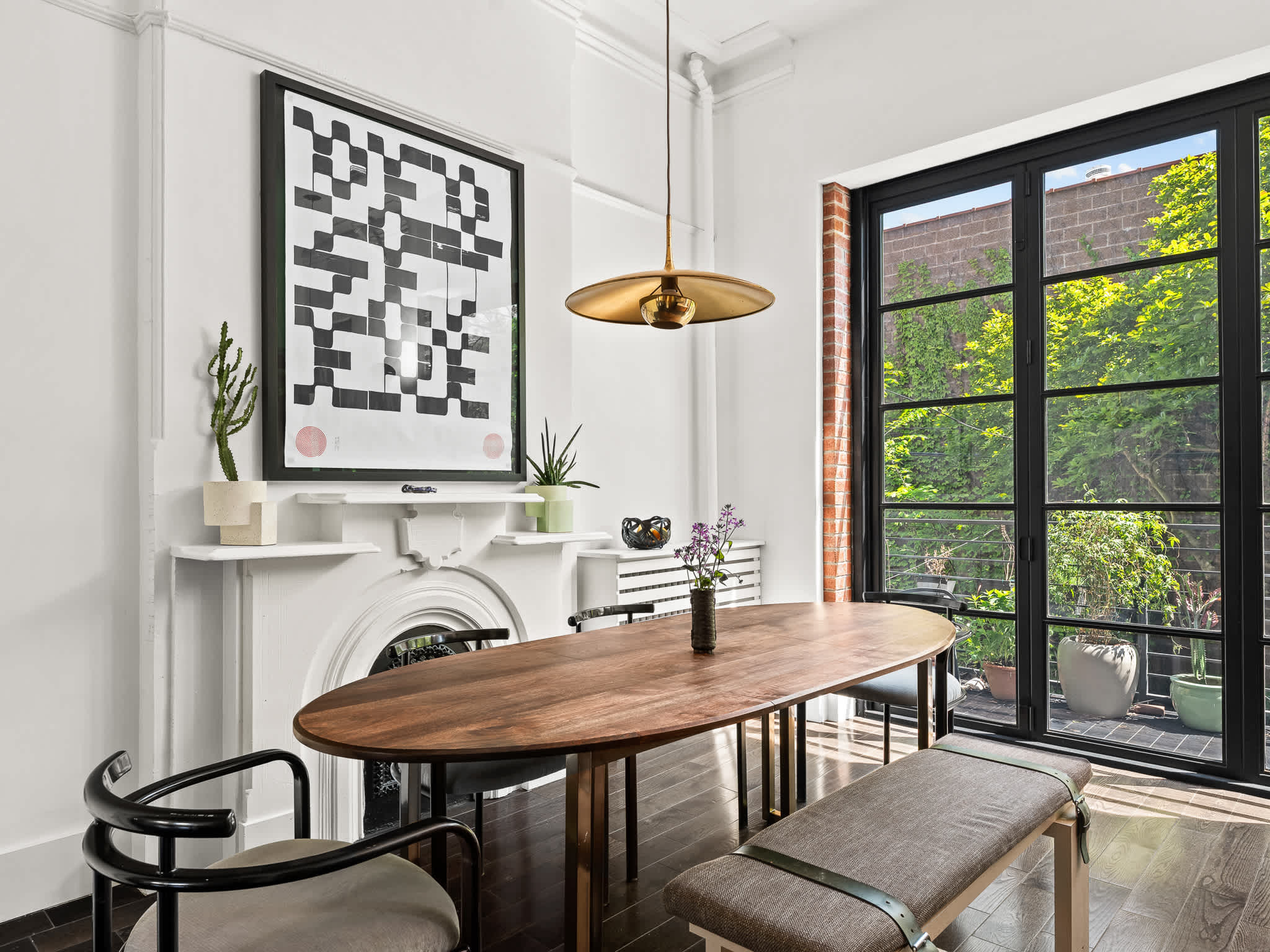 Classon Place | Clinton Hill | Townhouse Duplex w/ Garden & Private Balcony photo 2