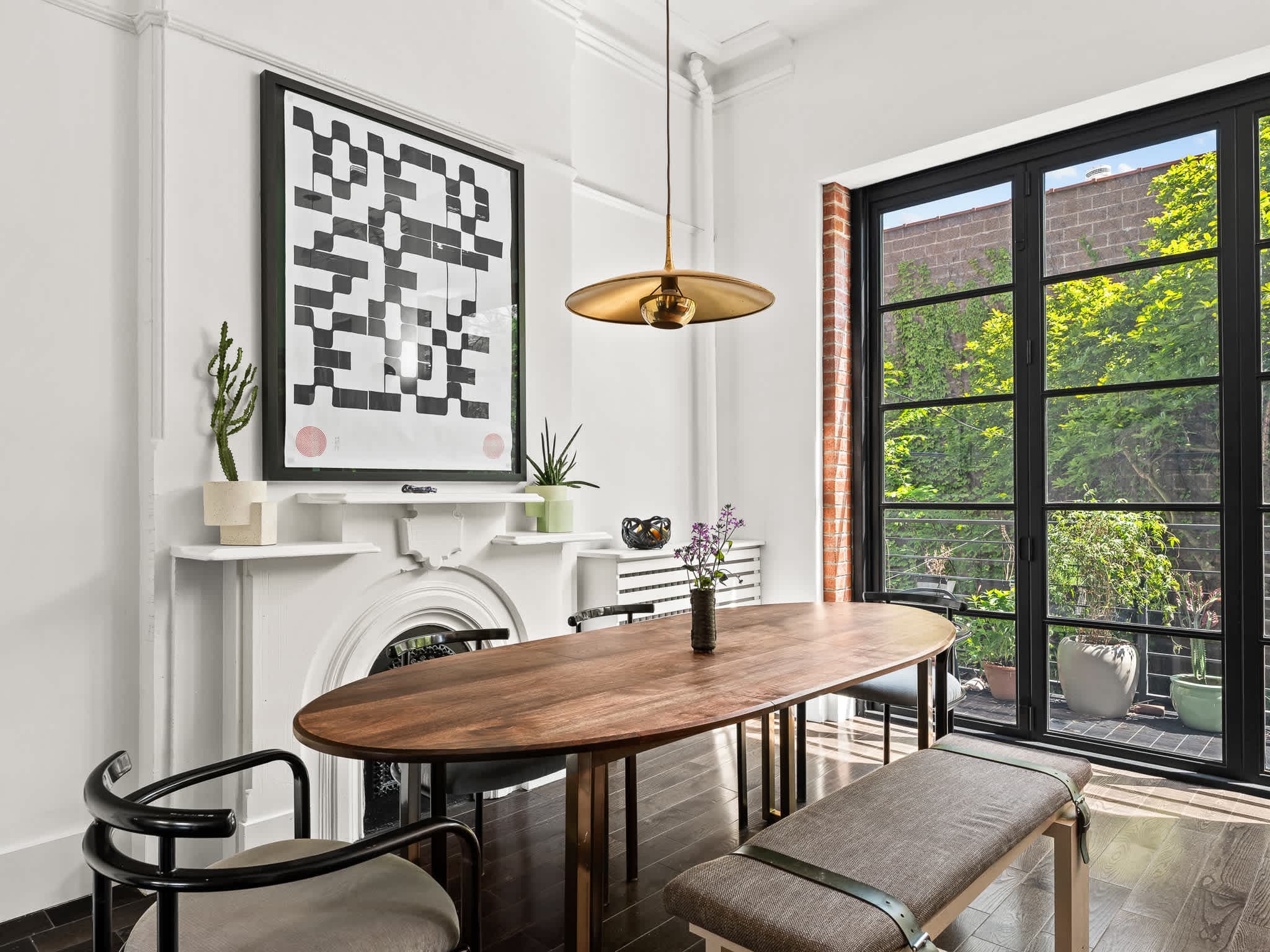 Classon Place | Clinton Hill | Townhouse Duplex w/ Garden & Private Balcony photo 2