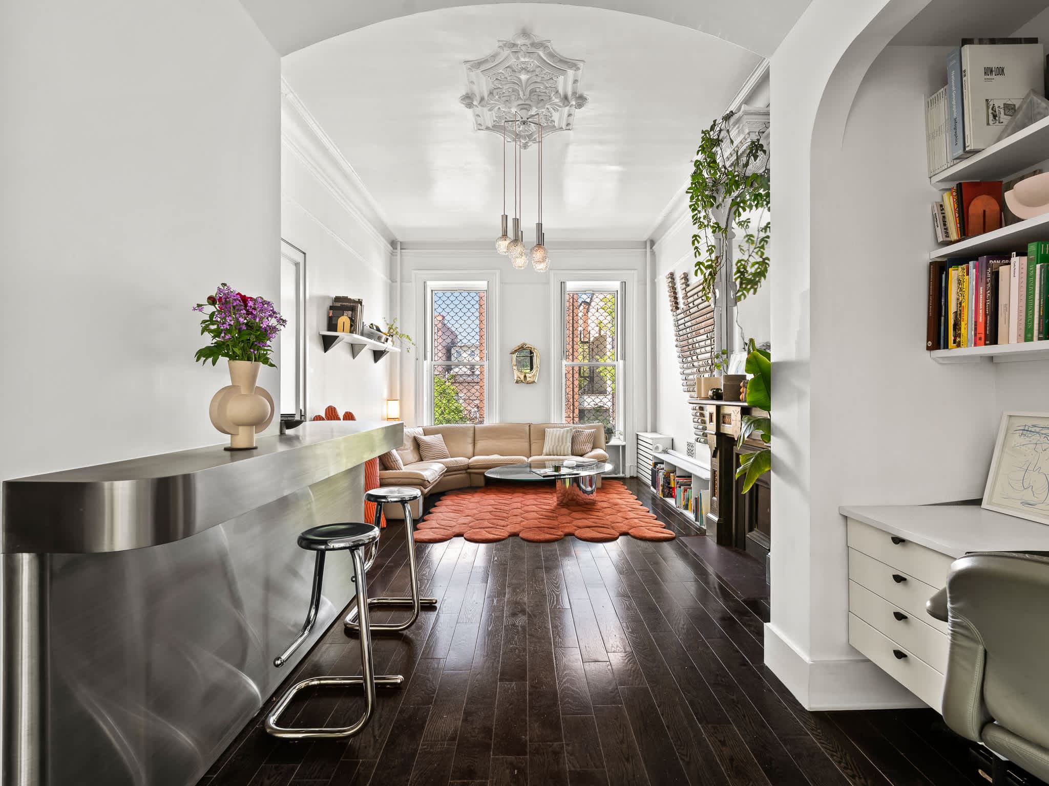 Classon Place | Clinton Hill | Townhouse Duplex w/ Garden & Private Balcony photo 14