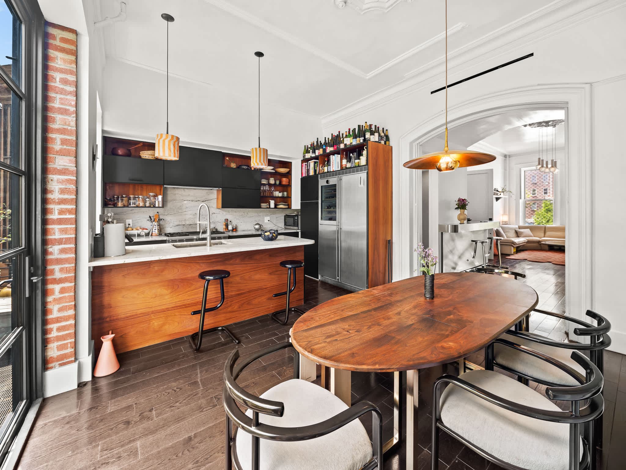 Classon Place | Clinton Hill | Townhouse Duplex w/ Garden & Private Balcony photo 16