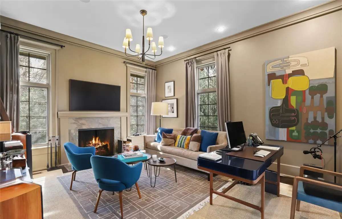 Upland Manor | Bedford | Estate with Pool, Spa, and Tennis Court photo 11