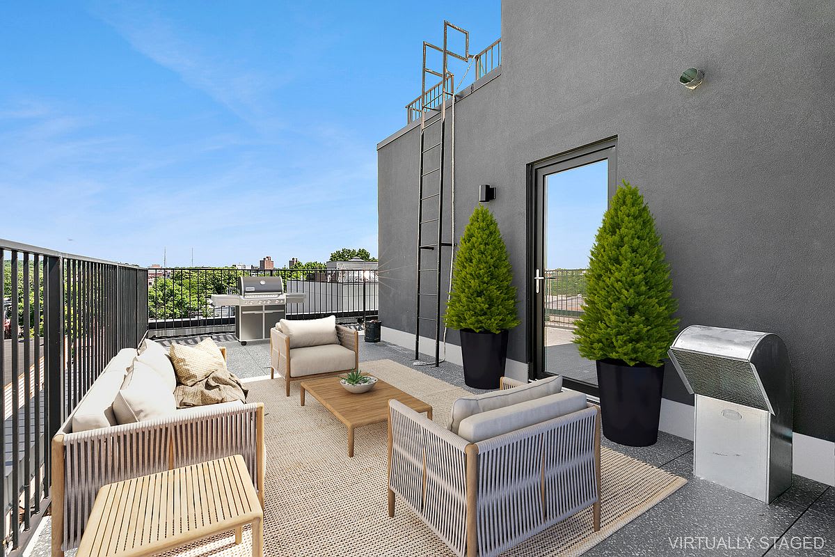 Jefferson Heights | Bushwick | Skyline Duplex with Private Terrace photo 2