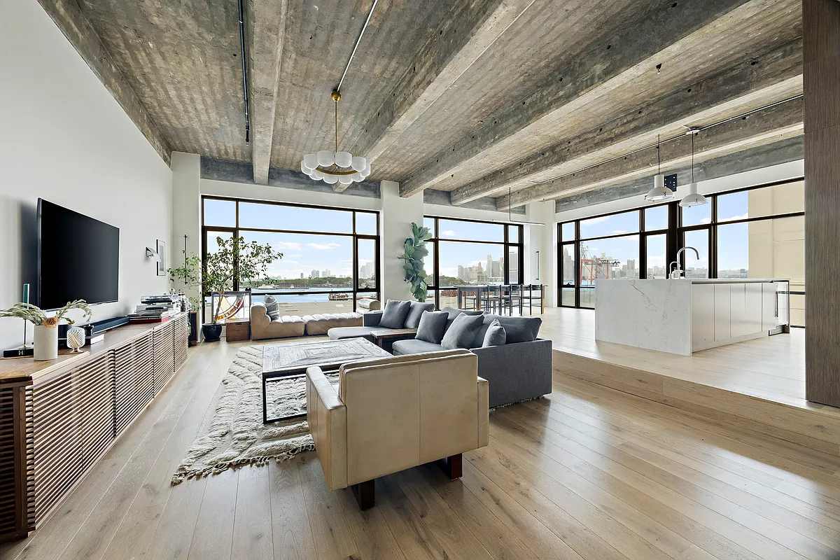 Imlay Loft | Red Hook | Designer Loft with Office & Gym photo 2