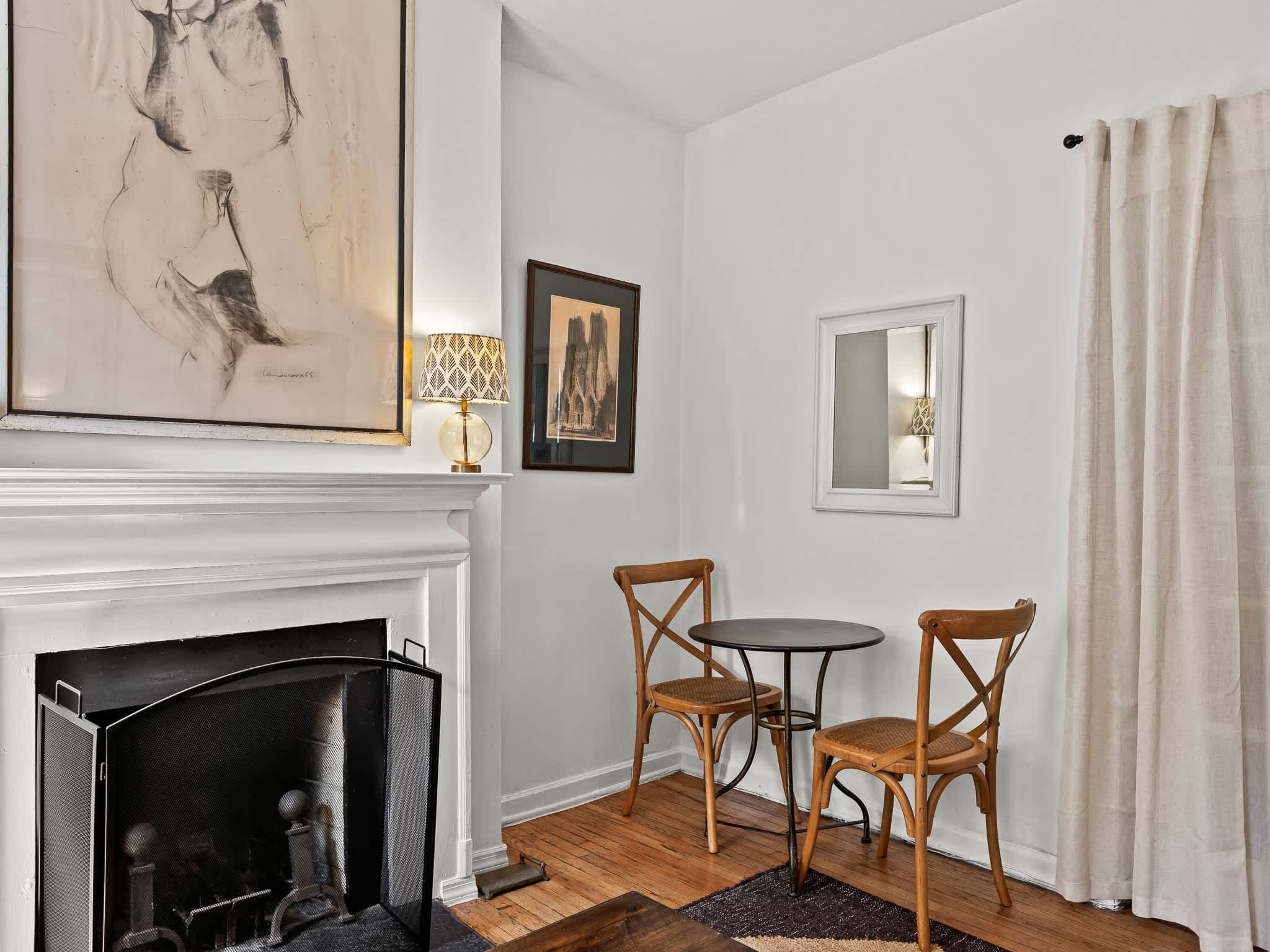 The Bishop Suite | West Village | Three-Level Suite with Fireplace photo 6