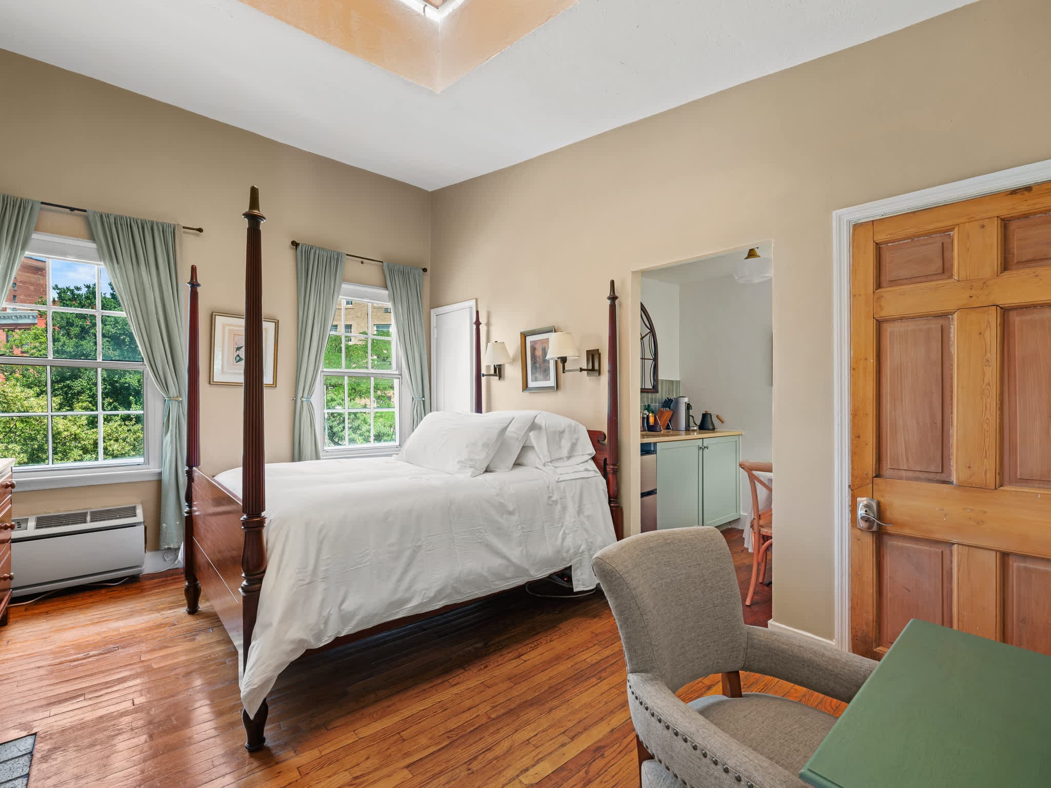 The Maine | West Village | Charming Studio with Fireplace main photo