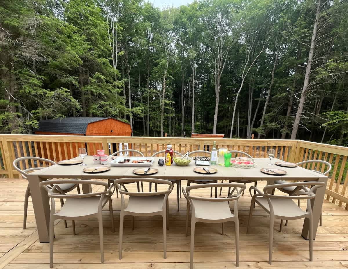 Spruce Chalet | Blakeslee | Luxury Retreat with Private Spa & Golf Simulator photo 68