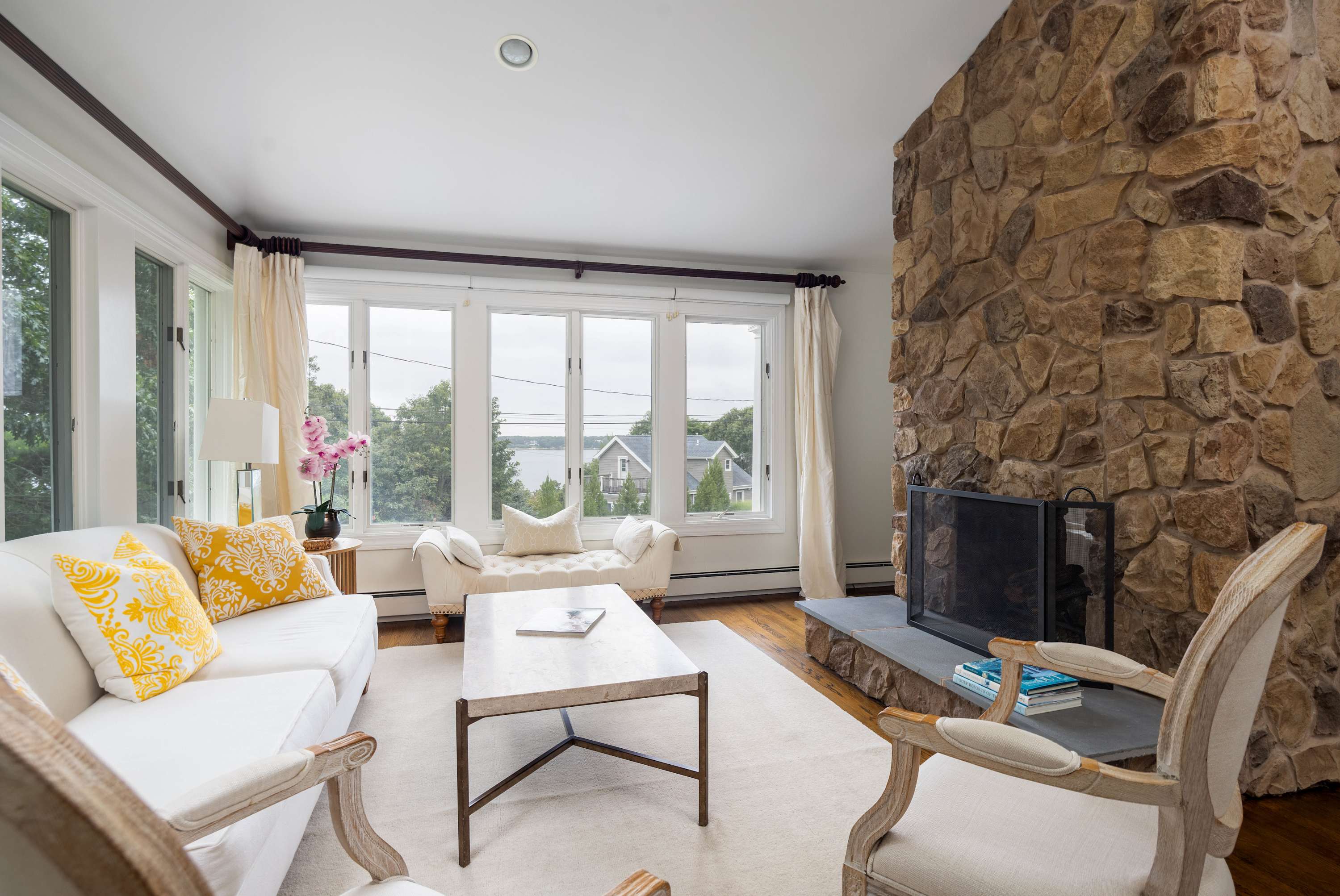Highview Villa | Hampton Bays | Home with Heated Pool and Bay Views photo 4
