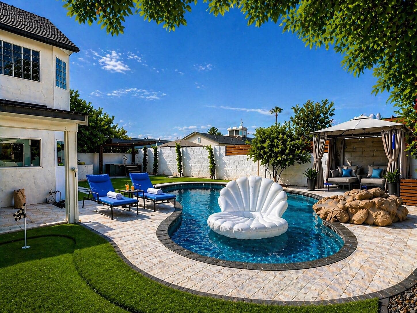 Tuckey Oasis | Scottsdale | Resort-Style Home w/Waterfall, Glam Room & Putting Green main photo