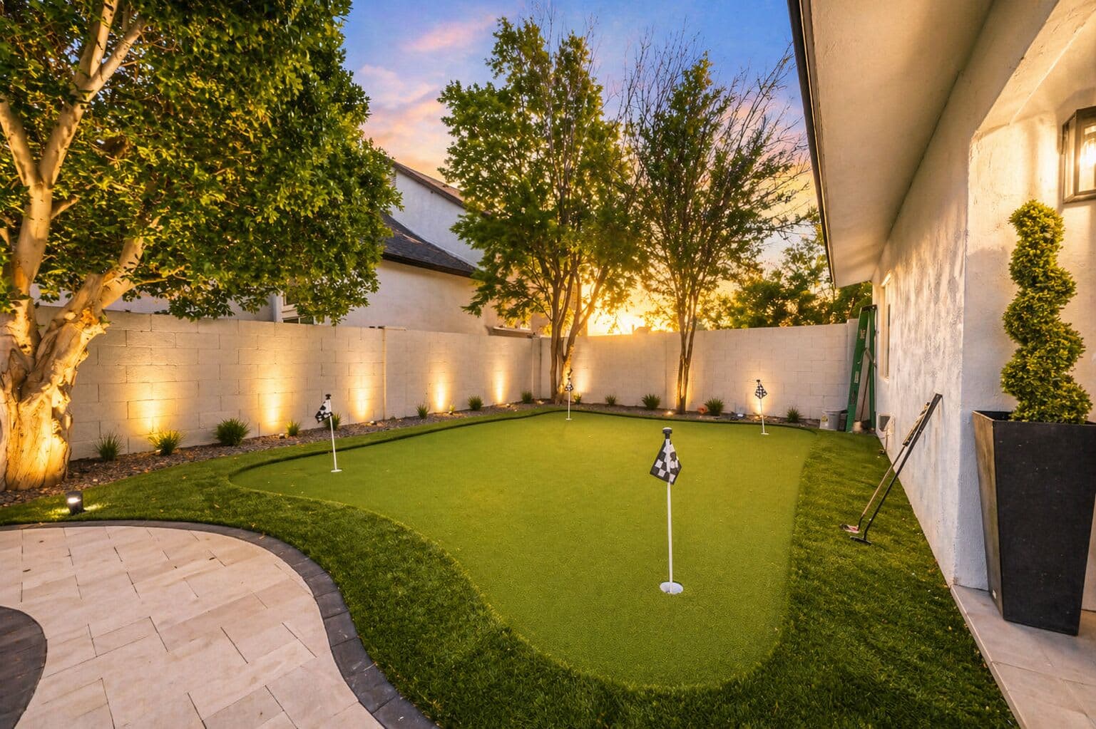 Tuckey Oasis | Scottsdale | Resort-Style Home w/Waterfall, Glam Room & Putting Green photo 2