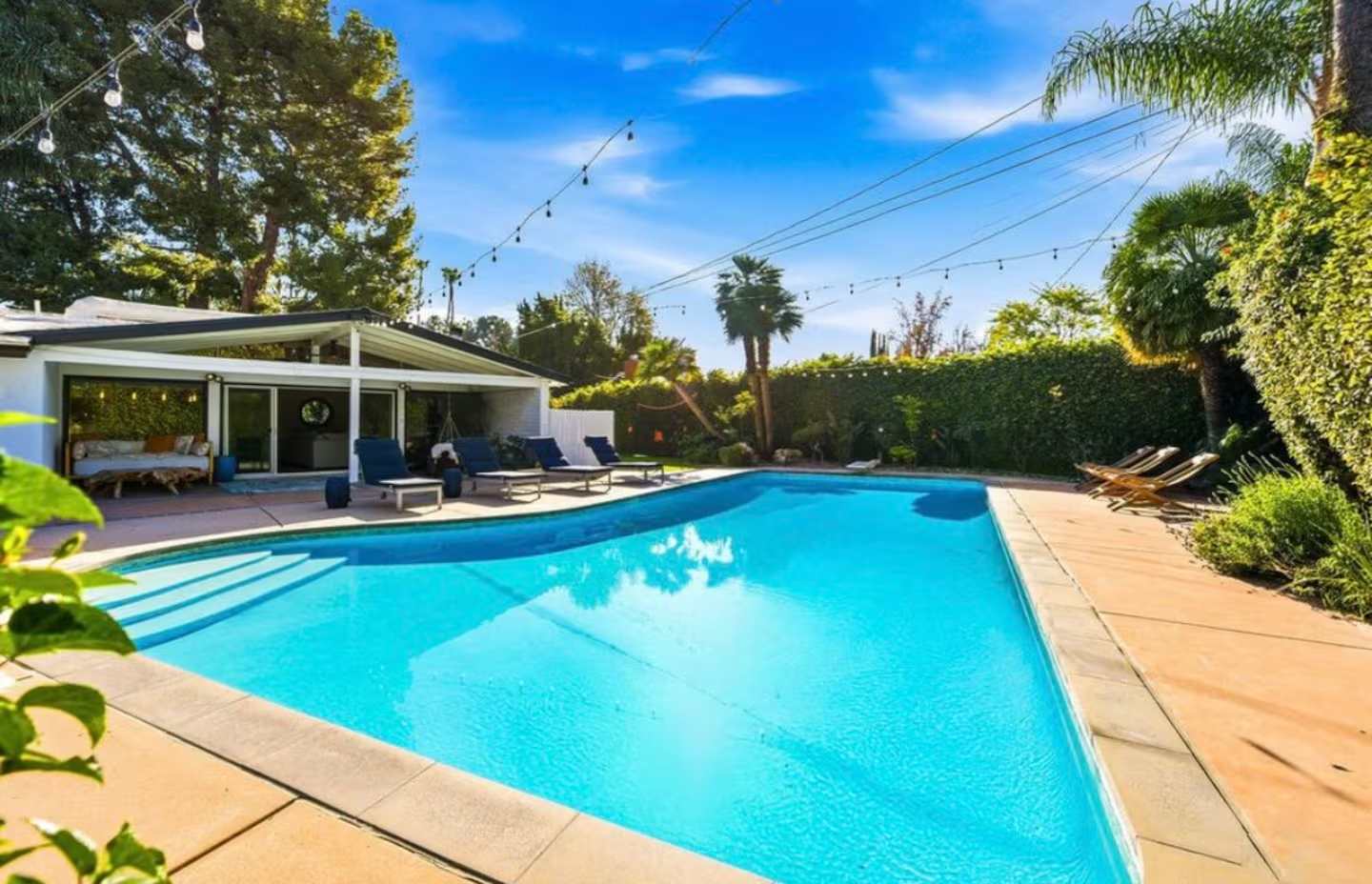 Woodland Club | Woodland Hills | Mid-Century Luxury Home w/ Pool & Court main photo