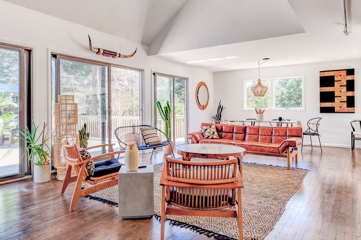 Remsen Retreat | Remsenburg | Stylish Home with Private Pool photo 6