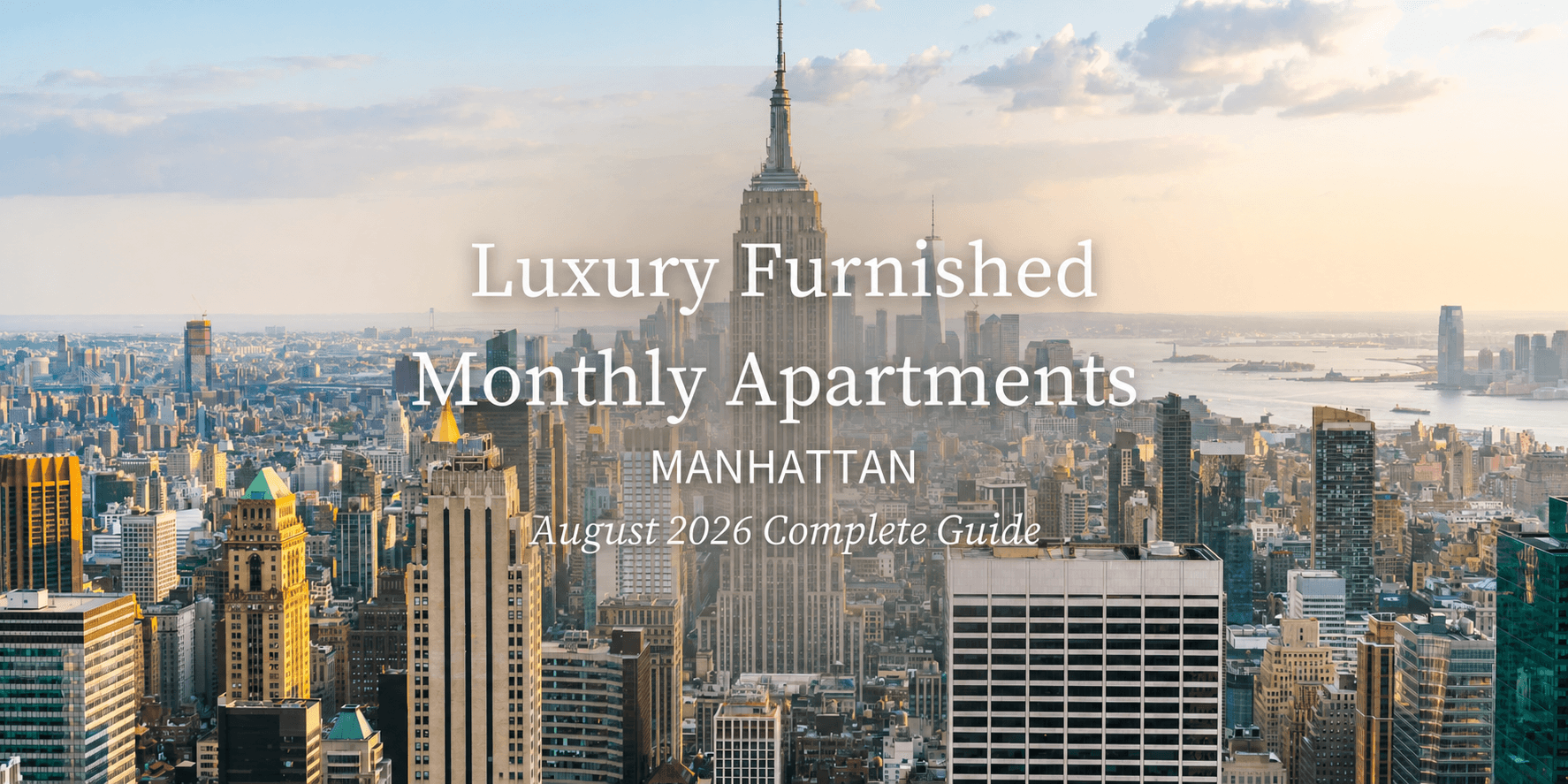 Luxury Furnished Monthly Apartments Manhattan: August 2026 Complete Guide