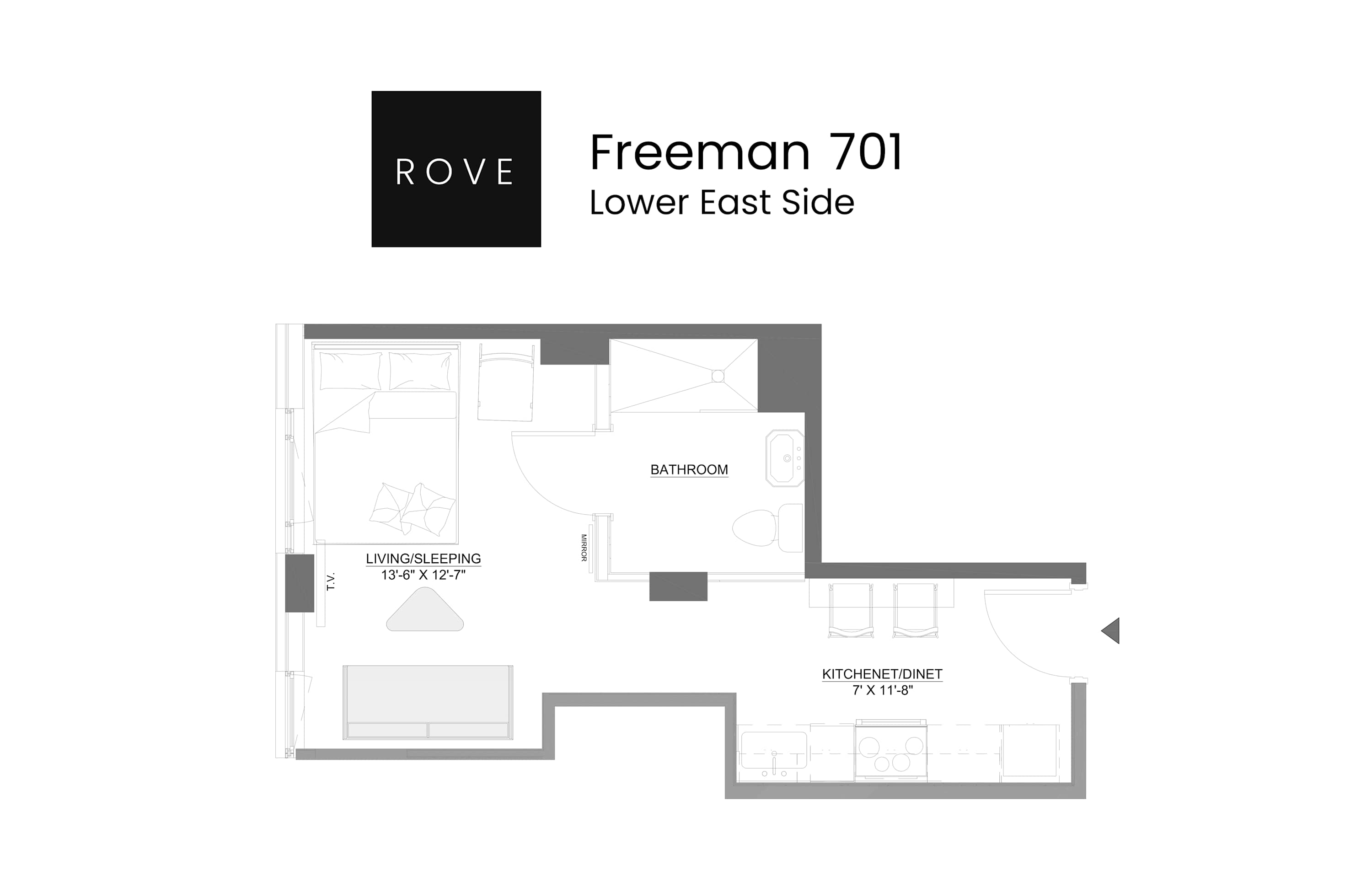 Freeman 701 | Lower East Side | Condo with Shared Amenities photo 35