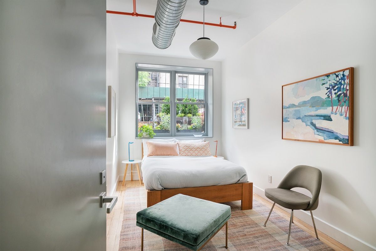 Cheery Harlem | Harlem | Designer Townhouse with Private Backyard photo 34