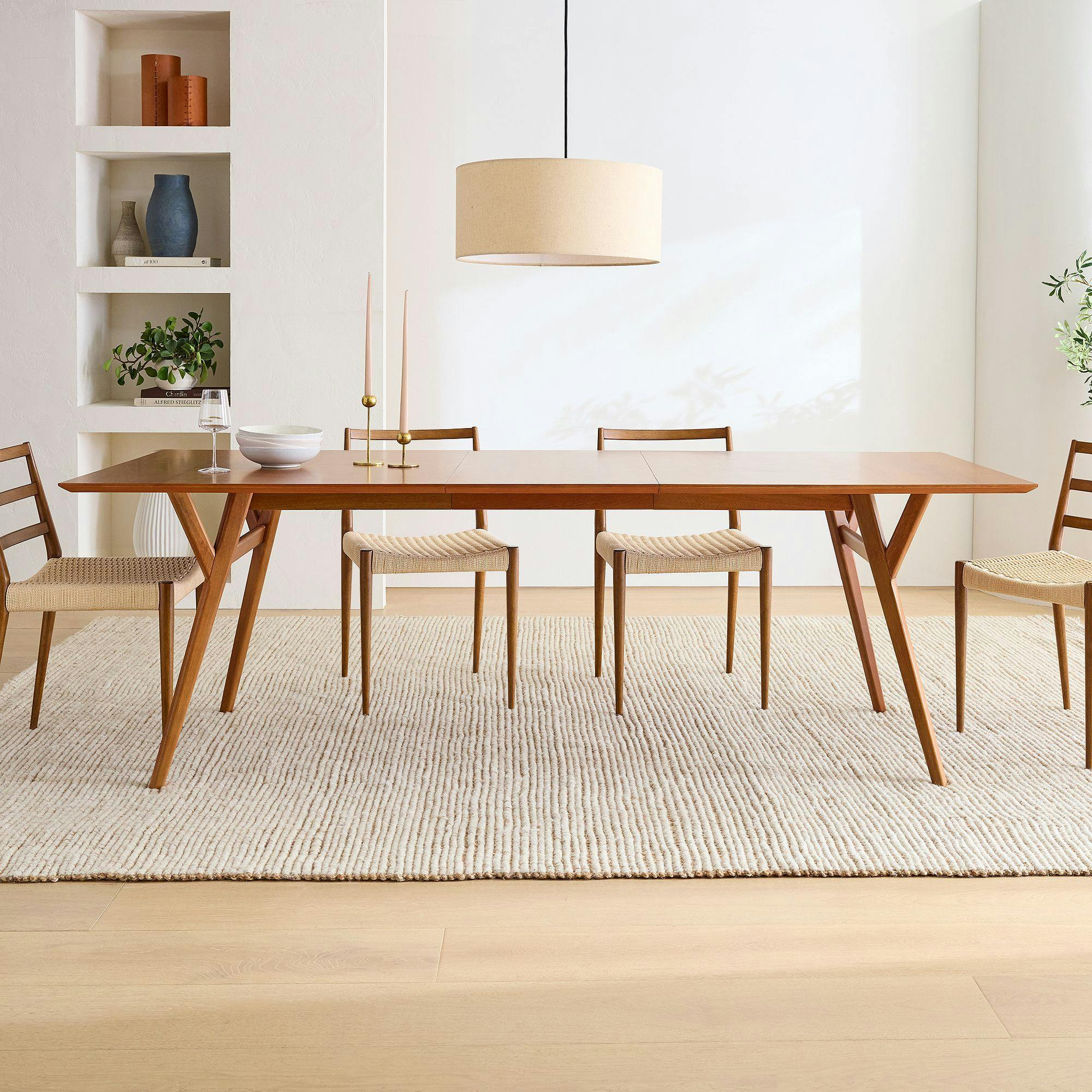 West Elm Mid-Century Expandable Dining Table 