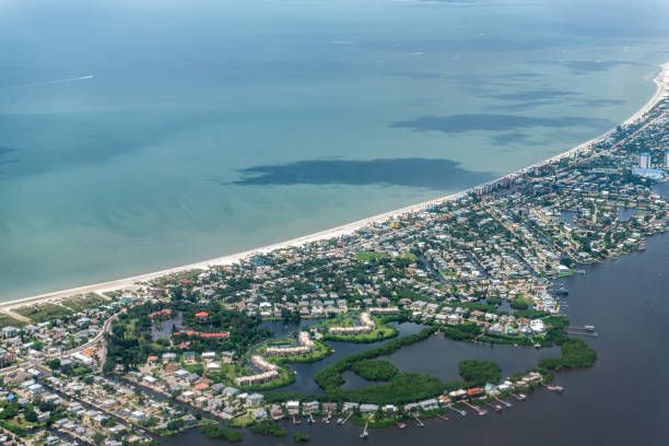 Aerial Shot of Naples Florida