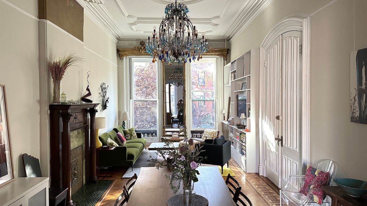 Grand Place | Clinton Hill | Brownstone Duplex w/ Private Garden main photo