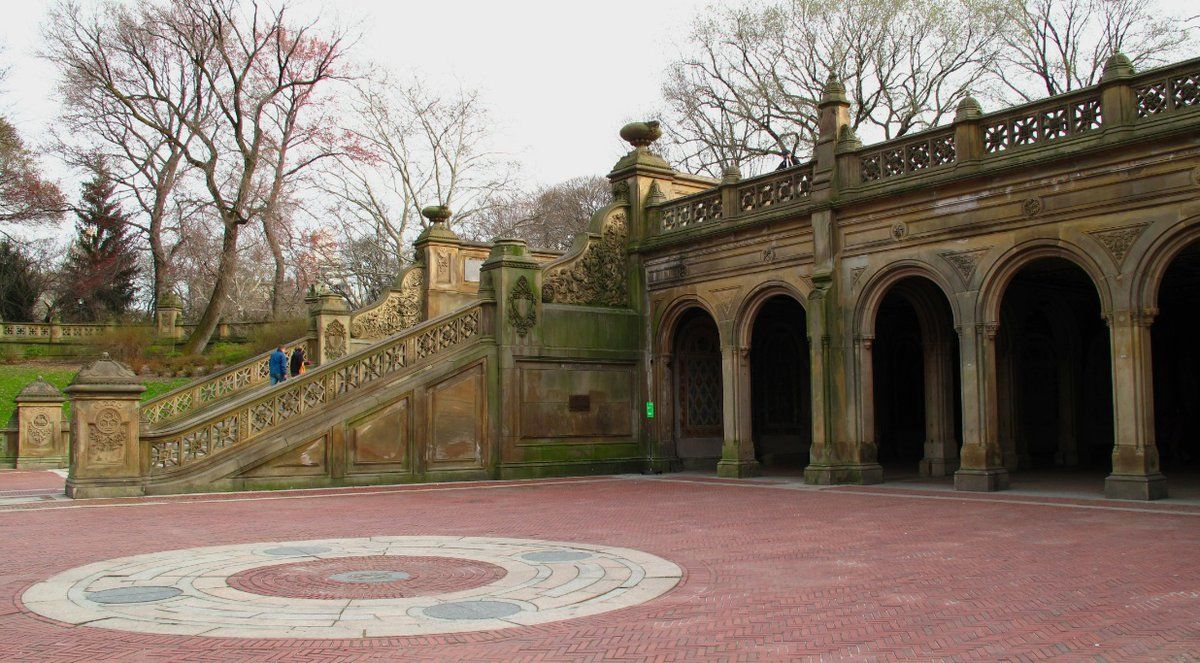 Bethesda Terrace and the Central Park Zoo