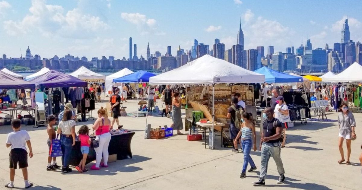 Greenpoint Terminal Market in Greenpoint, Brooklyn