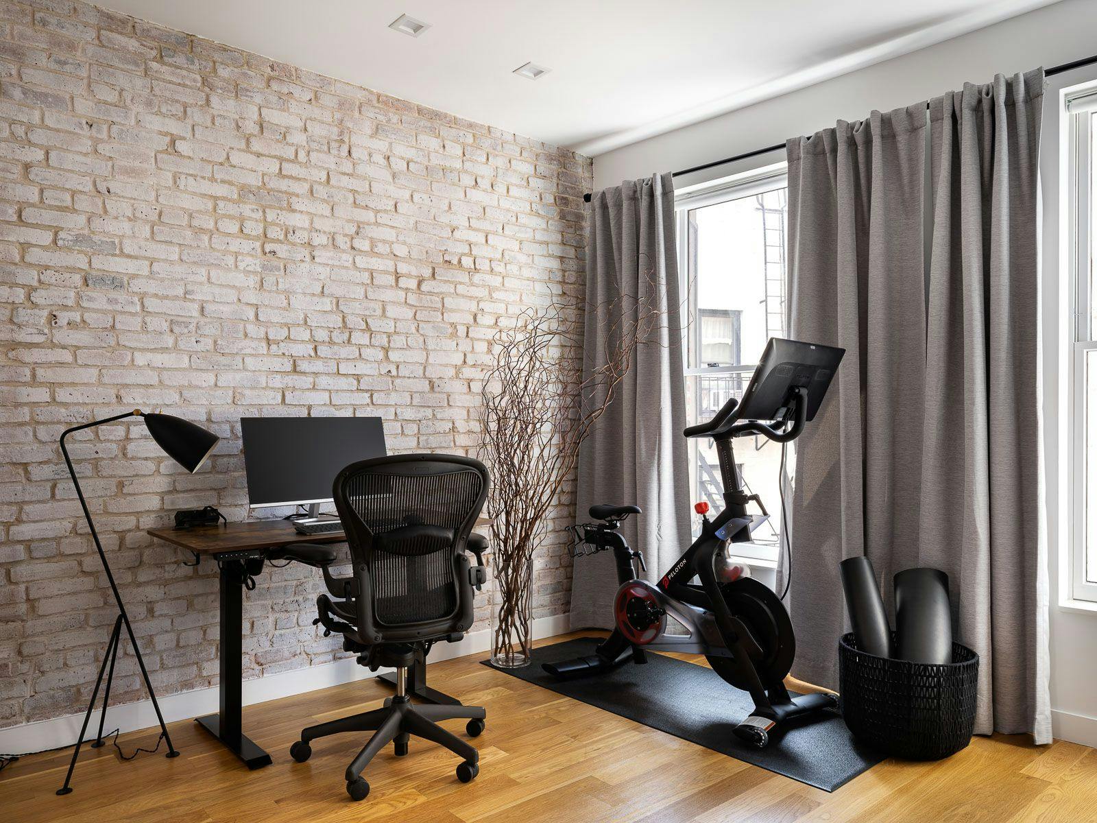 A Pied-à-Terre with a Peloton Bike and Workstation | Astor House by Rove Travel