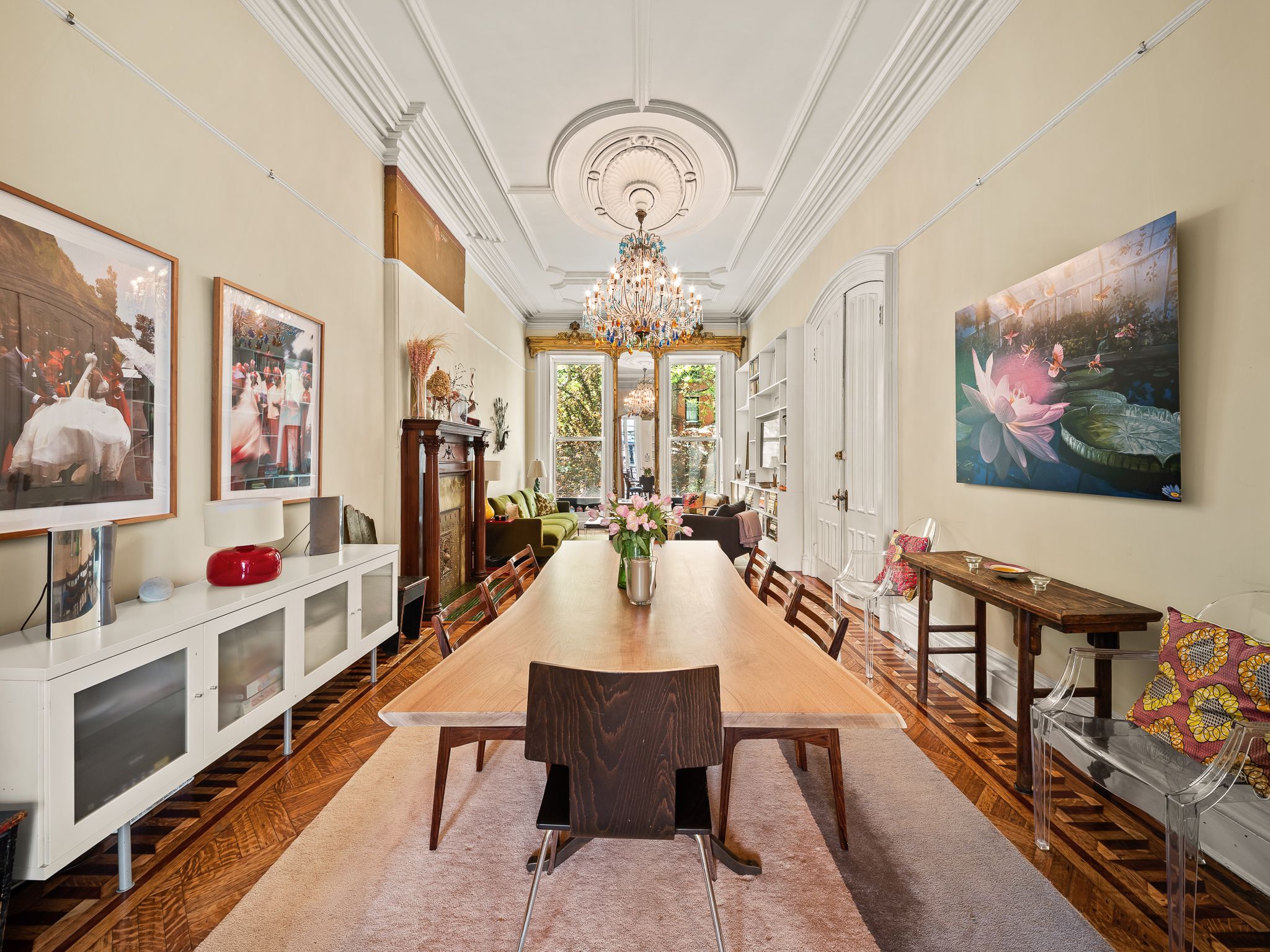 Grand Place | Clinton Hill | Brownstone Duplex w/ Private Garden photo 15