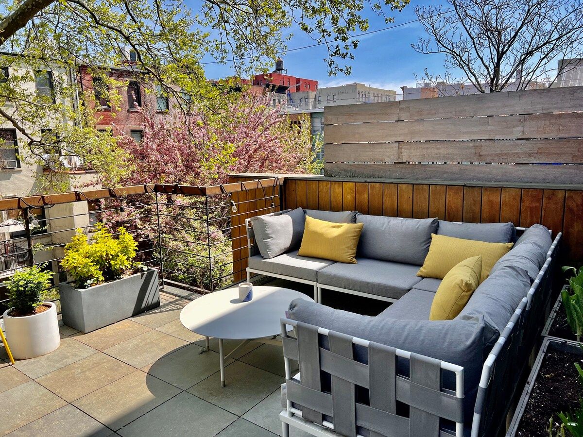Cheery Harlem | Harlem | Designer Townhouse with Private Backyard photo 37