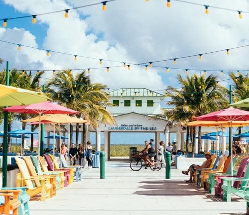 Lauderdale-by-the-sea town