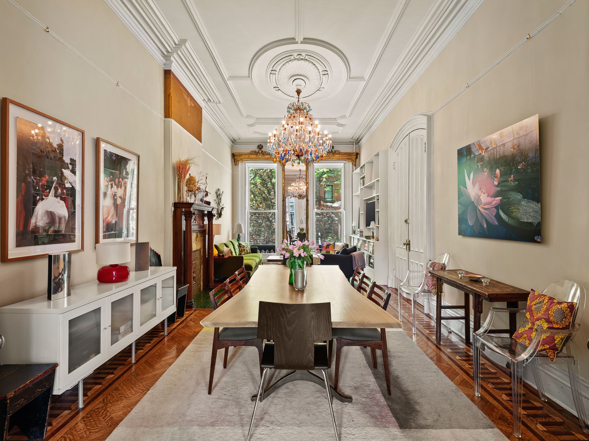 Grand Place | Clinton Hill | Brownstone Duplex w/ Private Garden photo 14