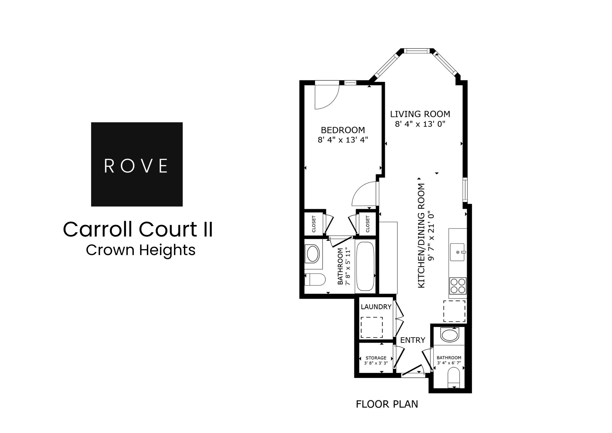 Carroll Court II | Crown Heights | Apartment w/ Private Terrace photo 19
