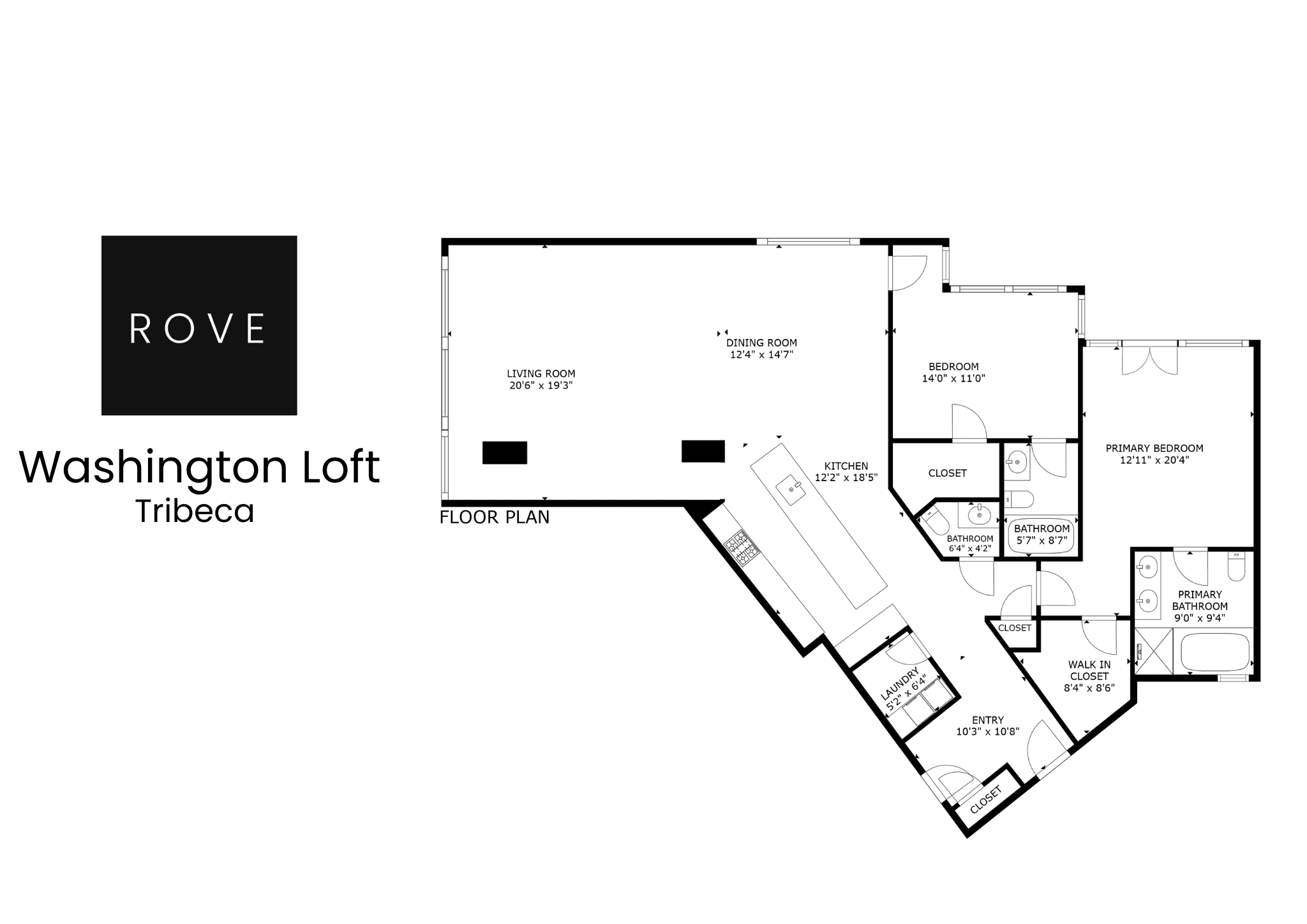 Washington Loft | Tribeca | Designer Loft with Private Balcony photo 35