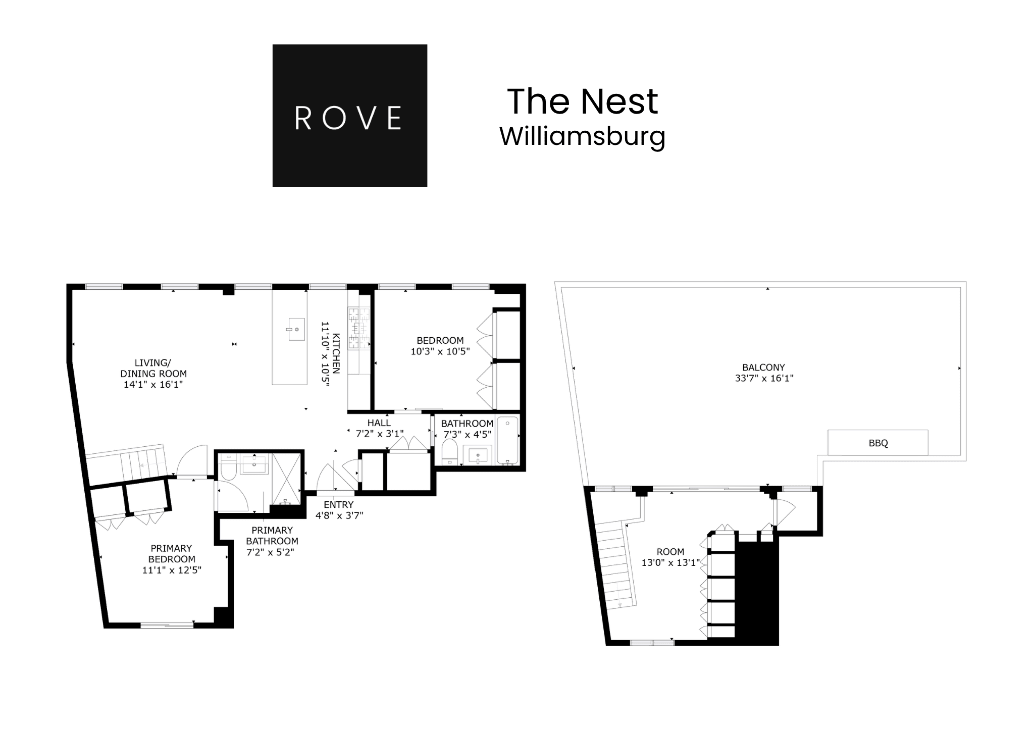 The Nest | Williamsburg | Luxe Penthouse w/ Private Roof Deck & City Views photo 43