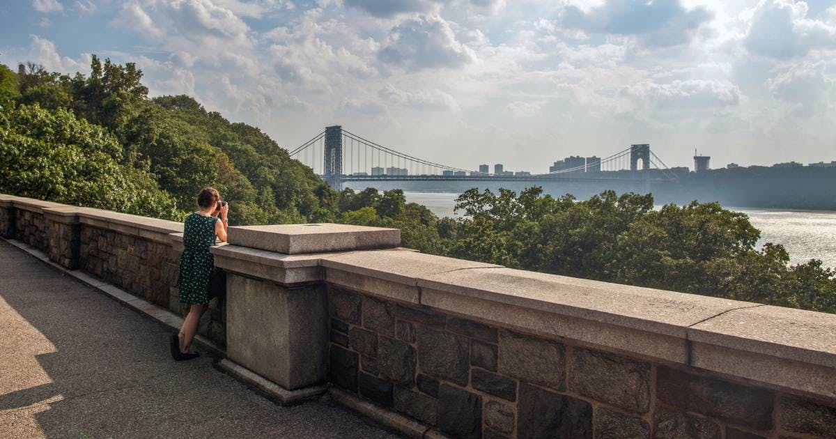 Fort Tryon Park in Washington Heights, New York 