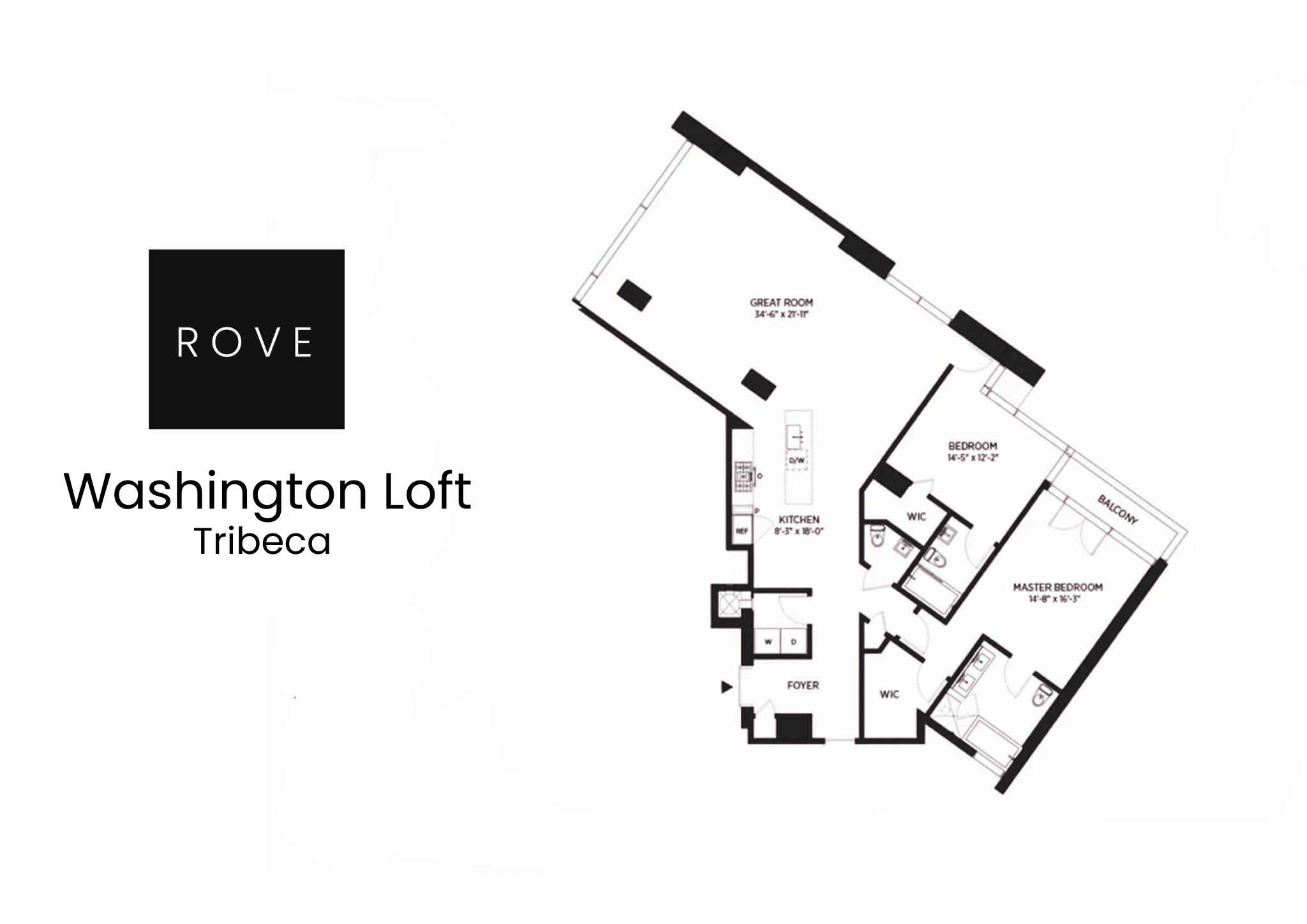 Washington Loft | Tribeca | Designer Loft with Private Balcony photo 11